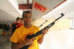 MMA Summer Camp Rifle Range